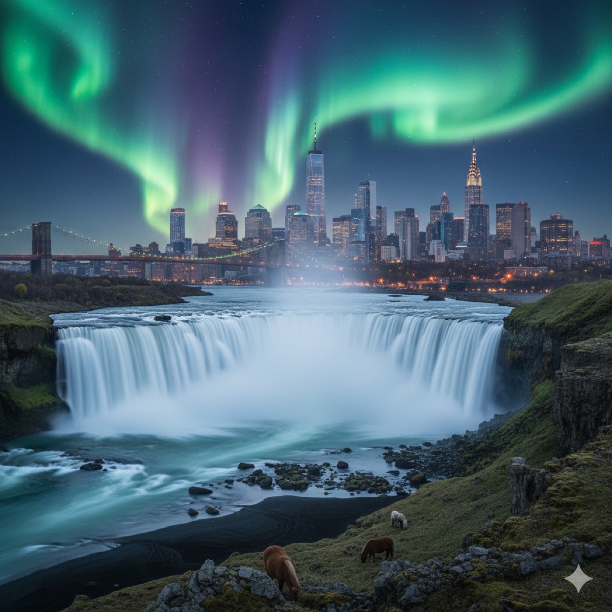 Fire, Ice & Falling Water: Iceland to New York