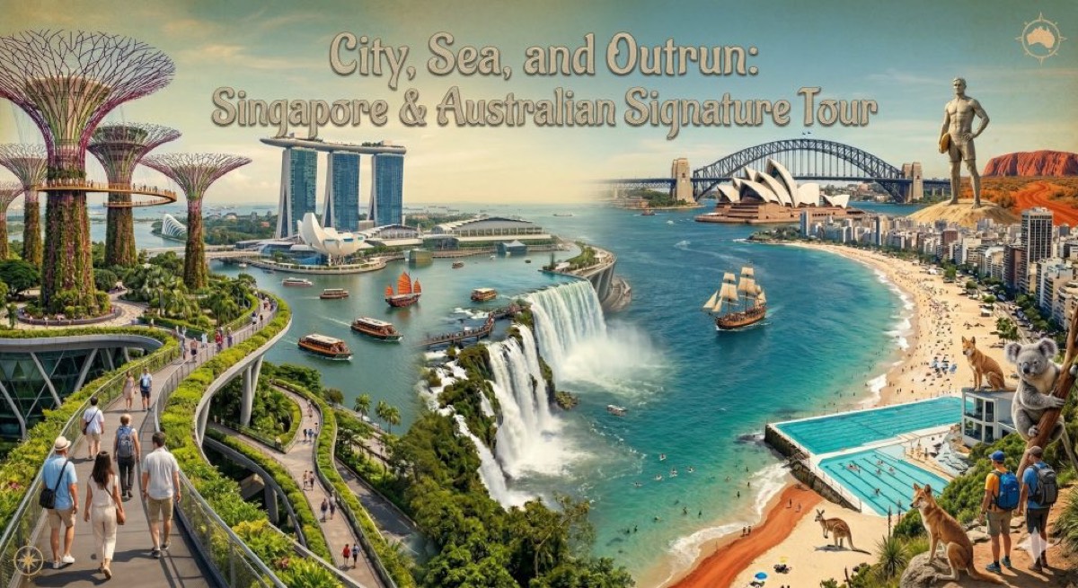 City Lights & Coastal Escapes: Singapore & Australia